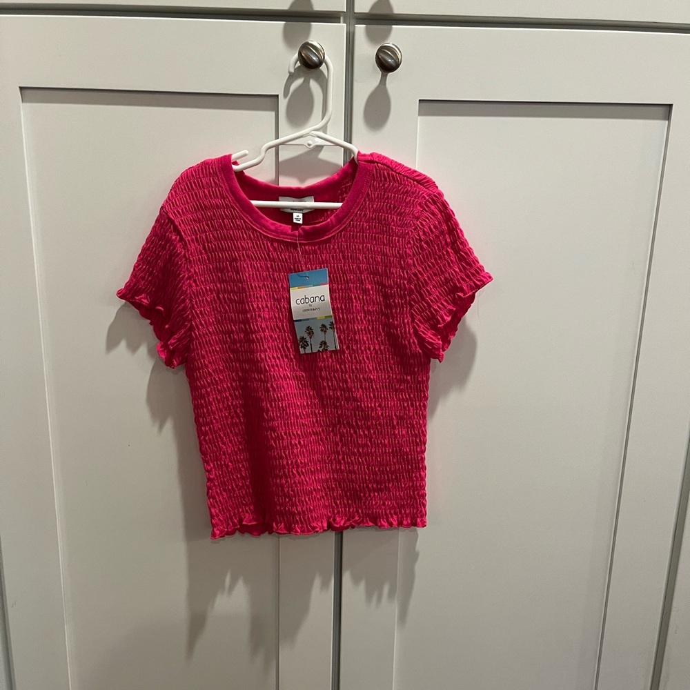 Girls Medium Pink Top